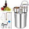 10 Gallon Stainless Steel Alcohol Still Fermenting / Distilling Kit