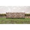 Heavy Duty Outdoor 12-ft. Firewood Rack - Holds up to 3/4 Cord