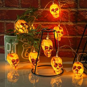 Halloween Skull LED String Lights, 3m 30 LEDs Halloween Lights