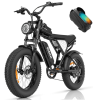 Electric Bike Ridstar Q20 MINI Speed 50km/h 1000W 48V15AH