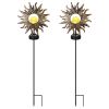 Solar Powered Sun Stake Lamp IP54 Waterproof Decorative Lamp