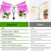 Grow Lights for Indoor Plants; iMounTEK 80W 80 LEDs Plant Lights with Red Blue Full Spectrum 10 Dimmable Level