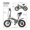 S5-16"* 3" Foldable City Ebikes Street E-bike 350W Hall Sensor Kick Bike Private Model[Unable to ship on weekends, please place orders with caution]