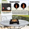 16.5 Inch Tabletop Propane Fire Pit with Simple Ignition System