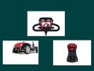 Four wheels Compact Travel Mobility Scooter with 300W Motor for Adult-300lbs, RED