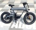 Road E-Bike 20'x4.0'  Fat Tire 500W with 48V20AH Li-ion Battery, Shimano 7 Speed E-Bike Suitable for city beach snow off-road