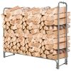 5 Feet Firewood Storage Log Rack