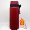 25oz Copper Plating Vaccum Thermo Water Bottles With Wide Mouth For Indoor And Outdoor Use