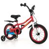 14 Inch Kids Bike with 2 Training Wheels for 3-5 Years Old