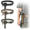 1pc Fishing Waist Belt With Adjustable Wading Belt Buckle; Rod Holder For Men Fishmen Outdoor