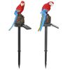 Solar Powered Parrot Garden Light IP65 Waterproof LED Parrot Landscape Lamp Decorative Lawn Lights