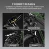 New Pattern Electric Bike Fat Tire With Removable Lithium Battery for Adults