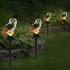 Solar Powered Owl Garden Light IP65 Waterproof LED Owl Landscape Lamp Decorative Lawn Lights