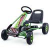 4 Wheels Kids Ride On Pedal Powered Bike Go Kart Racer Car Outdoor Play Toy