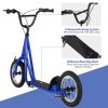 Height Adjustable Kid Kick Scooter with 12 Inch Air Filled Wheel