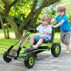 4 Wheels Kids Ride On Pedal Powered Bike Go Kart Racer Car Outdoor Play Toy