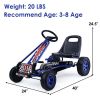 4 Wheels Kids Ride On Pedal Powered Bike Go Kart Racer Car Outdoor Play Toy