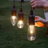 Outdoor portable camping lights; retro design; LED lights; tent lights; Christmas camping ambient lights decorative light; 2 pack