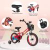 14 Inch Kids Bike with 2 Training Wheels for 3-5 Years Old