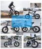 750W electric trail bike.  7 speed mechanical variable speed 25km / h speed power 70-75km vertical pole folding load 100kg charge 5-6h climb 15°